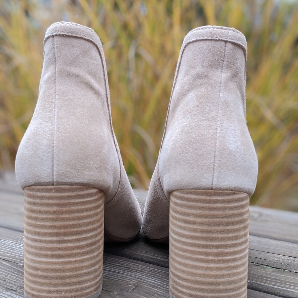 Joe's Jeans Peep Toe Booties - Picture 3 of 5